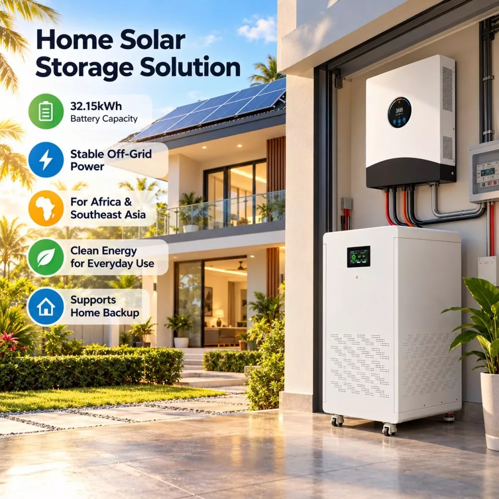 51.2V 628Ah LiFePO4 Battery Pack